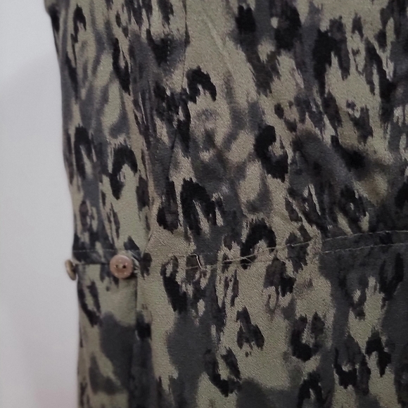 Free People Black And Dark Green Dress - Picture 9 of 16